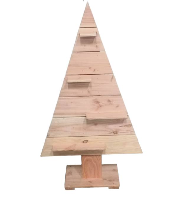 Houten kerstboom