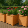 Houten plantenbakken op maat