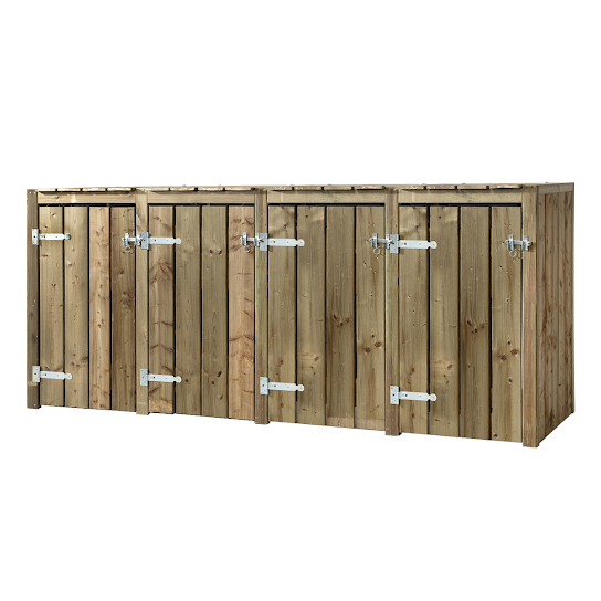 Container Ombouw Grenen