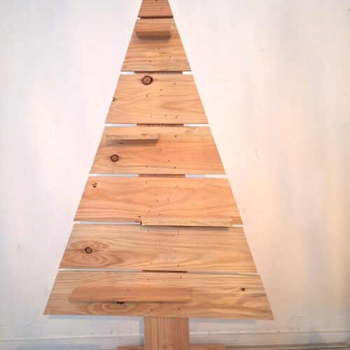 Houten kerstboom