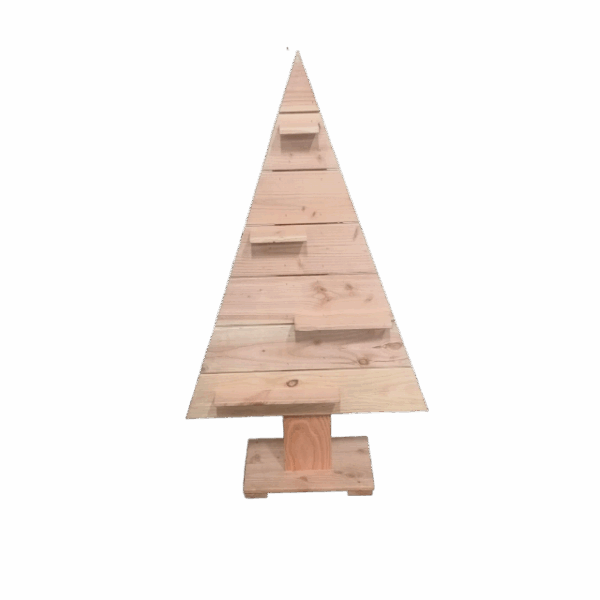 Houten kerstboom