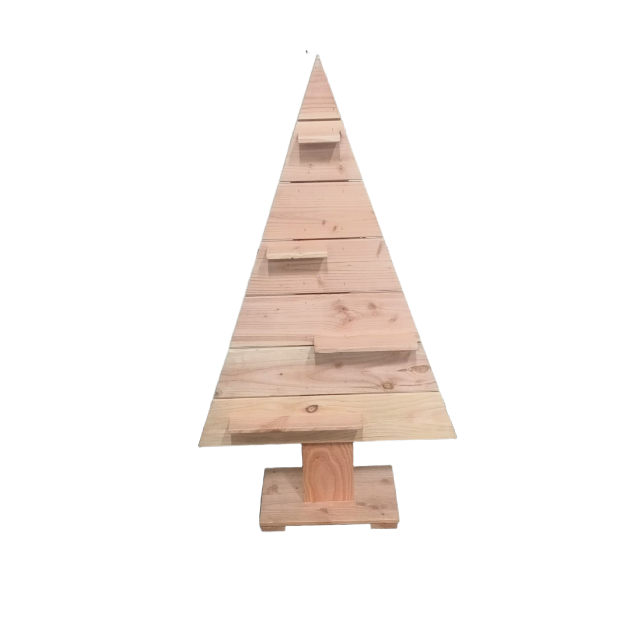 Houten kerstboom