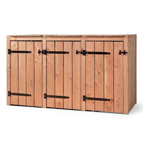 Van Belzen Tuinen Container ombouw 3 kliko's Container Ombouw Douglas | 3 Kliko's